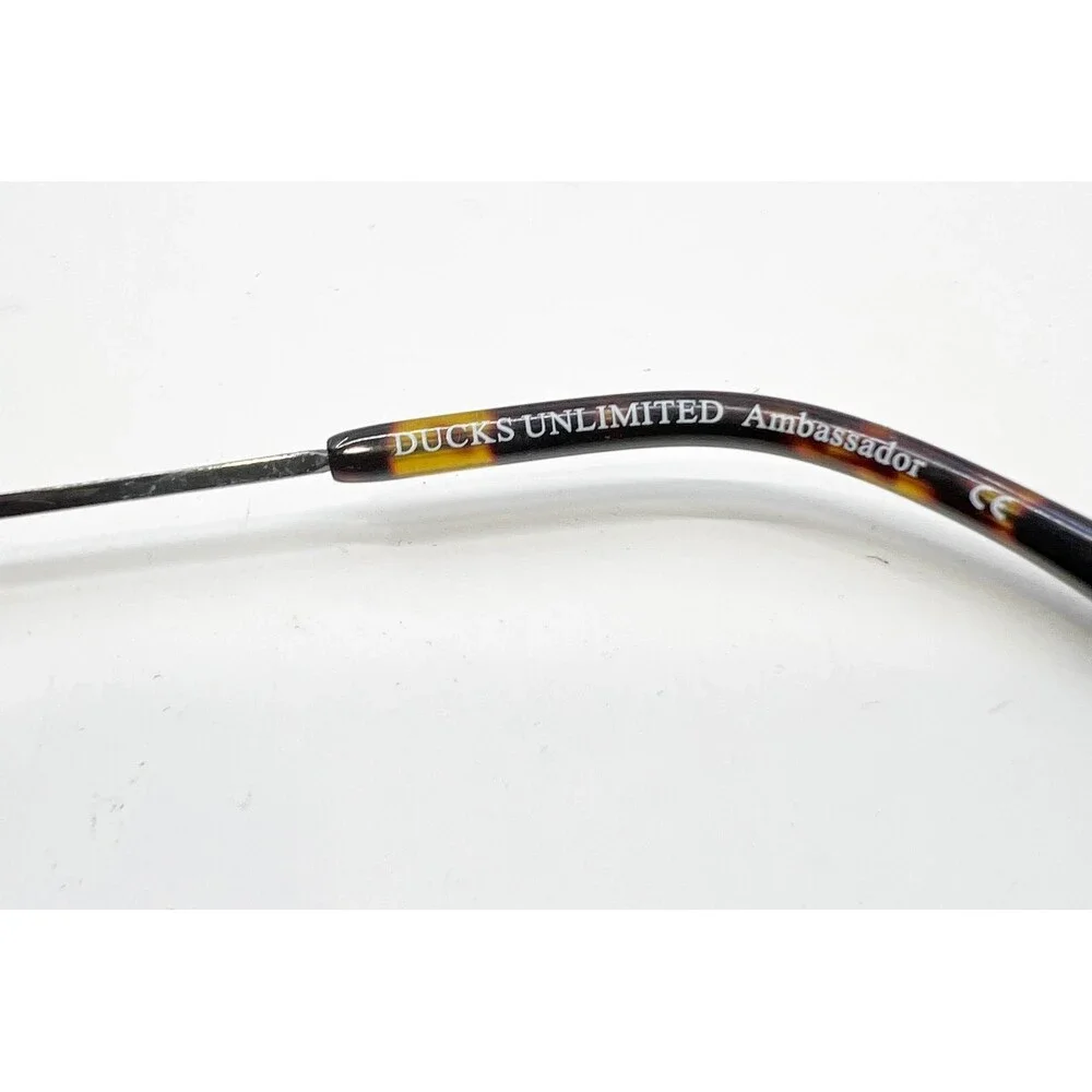 Ducks Unlimited Eyeglasses Mens Gunmetal Semi Rimless Ambassador 55-18-140